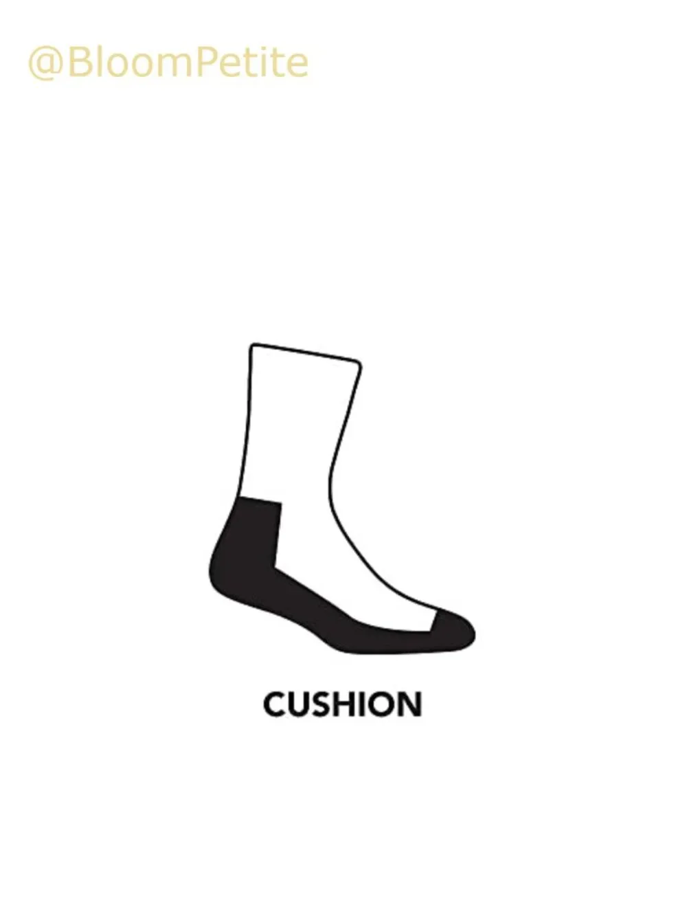 Midweight Merino Wool Micro Crew Hiking Sock with Cushion